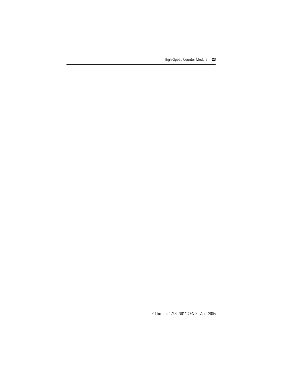 Rockwell Automation 1746-HSCE High-Speed Counter Module Installation Instructions User Manual | Page 23 / 24