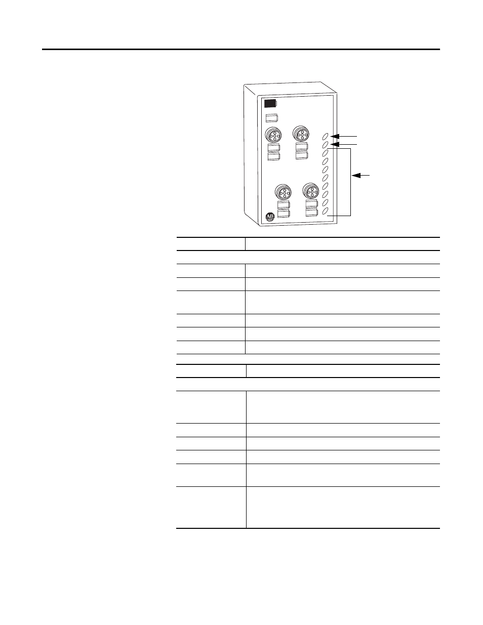 Troubleshoot with the indicators | Rockwell Automation 1738-XXXX ArmorPoint 24V dc Output Modules, Series A User Manual | Page 10 / 14