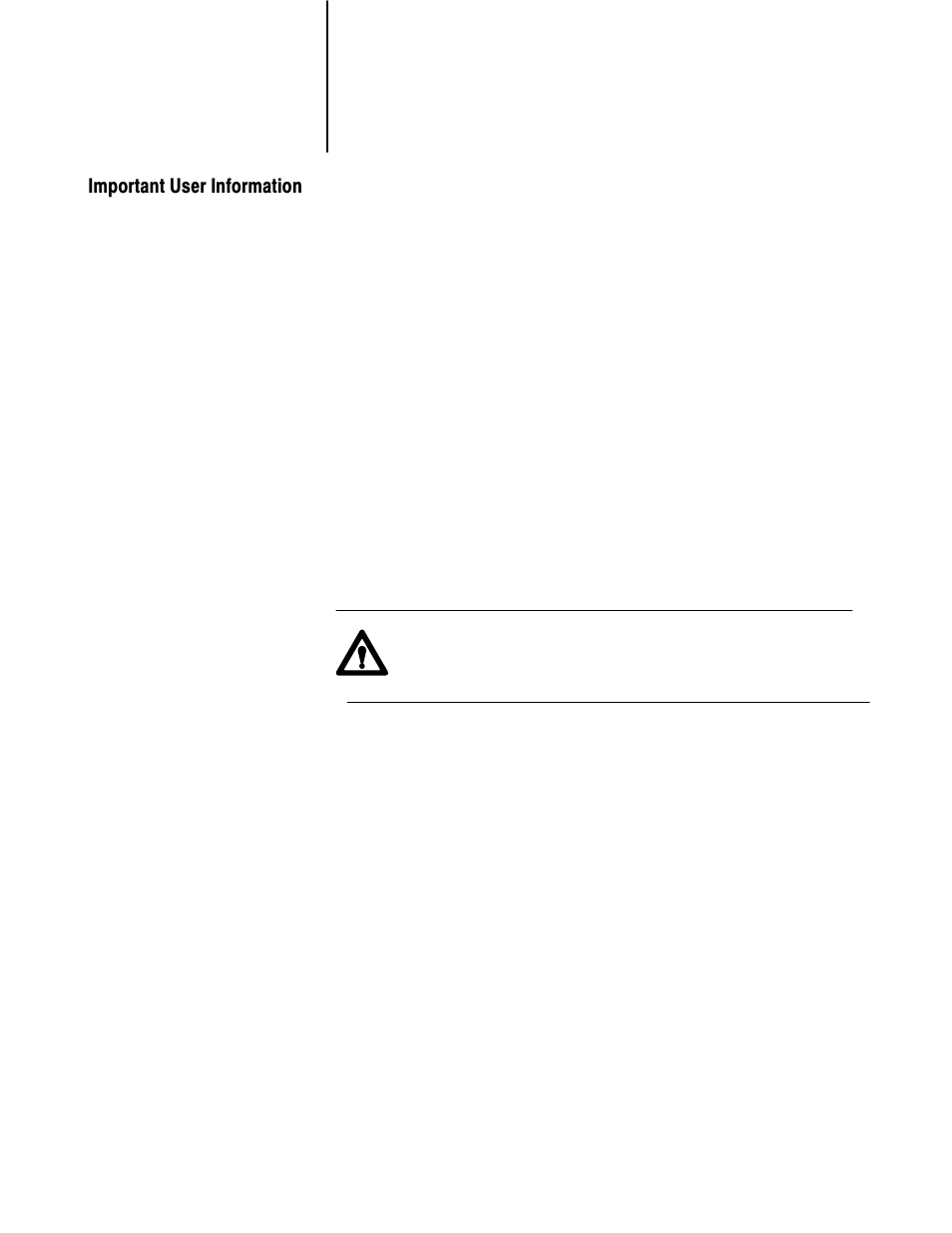 Inside cover, Important user information | Rockwell Automation 1770 DH,DHII,DH485 CABLE User Manual | Page 2 / 128