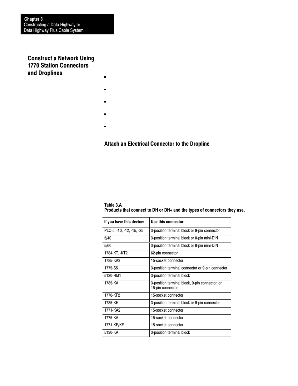 Rockwell Automation 1770 DH,DHII,DH485 CABLE User Manual | Page 34 / 128