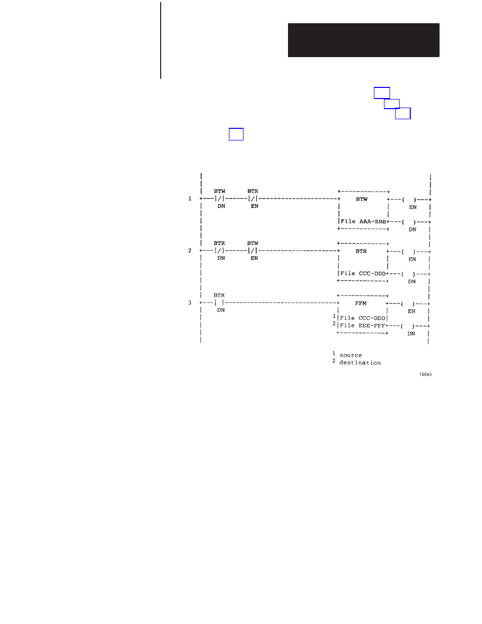 1 plc-2 processor program (continued) | Rockwell Automation 1771-DB Basic Module User Manual - Series A User Manual | Page 135 / 167