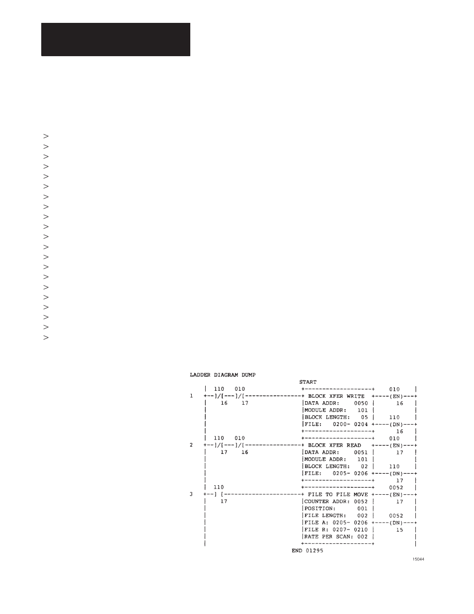 Rockwell Automation 1771-DB Basic Module User Manual - Series A User Manual | Page 136 / 167