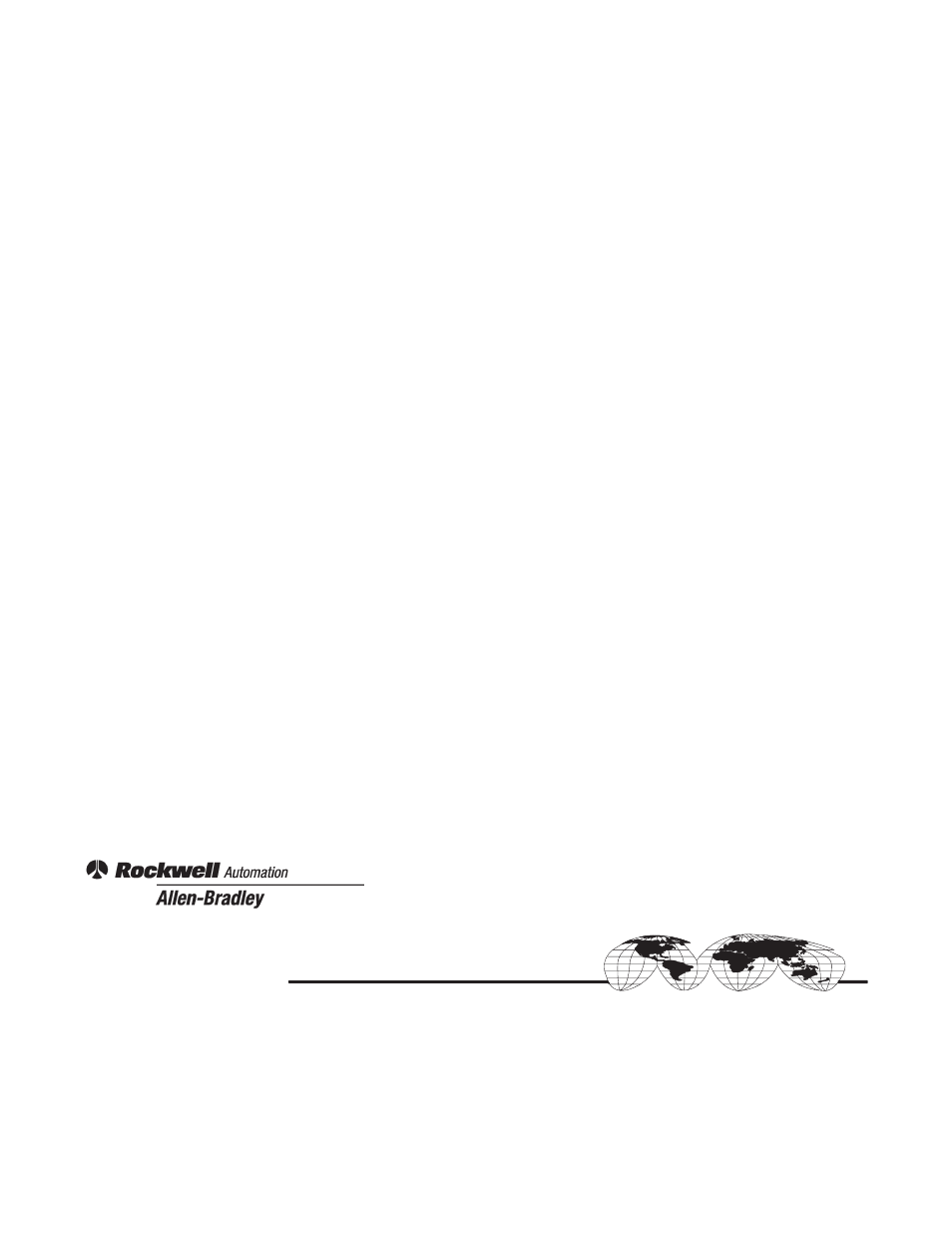 Back cover, Worldwide representation | Rockwell Automation 1771-DB Basic Module User Manual - Series A User Manual | Page 167 / 167