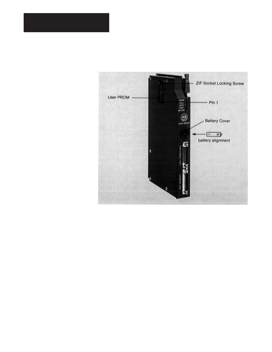 Rockwell Automation 1771-DB Basic Module User Manual - Series A User Manual | Page 22 / 167