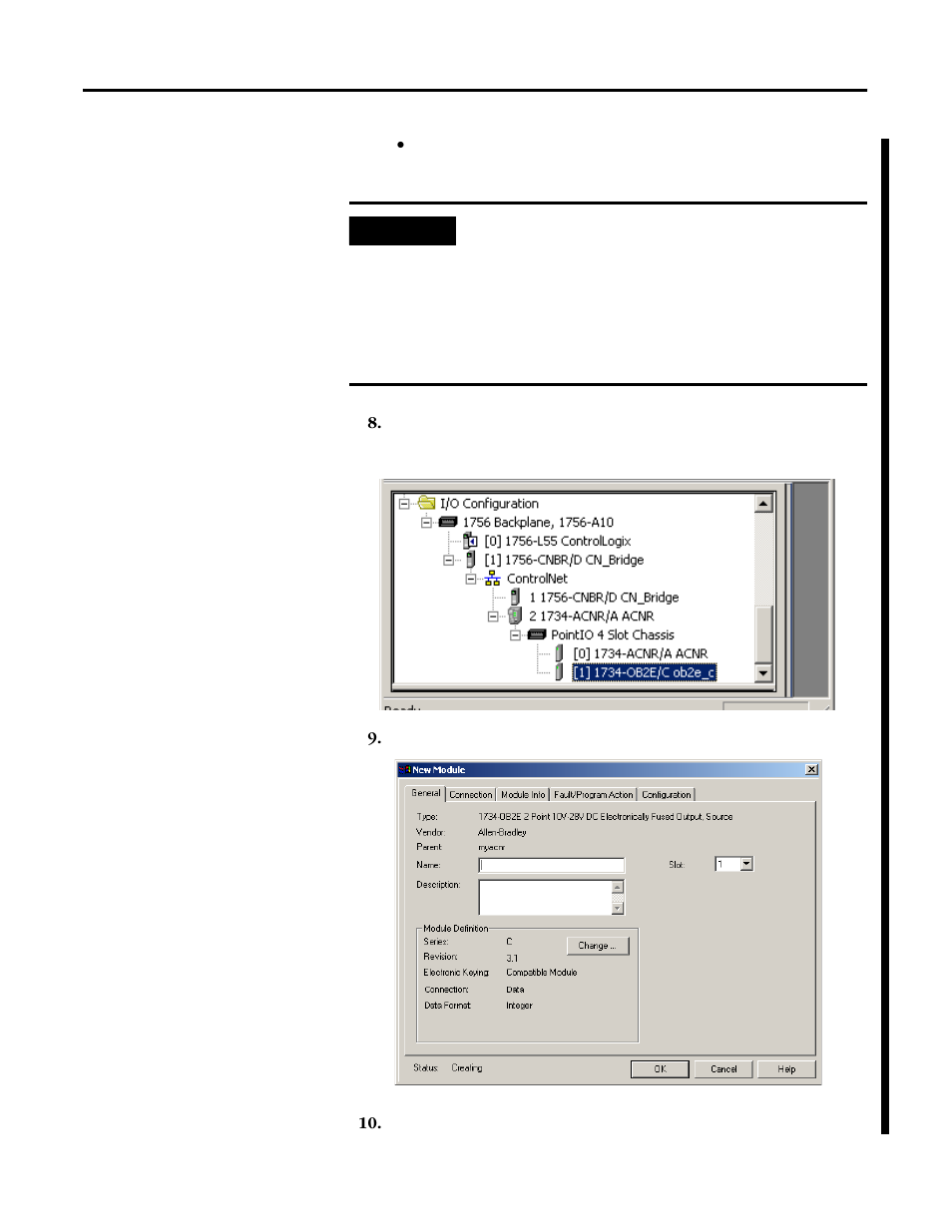 Rockwell Automation 1734-ACNR POINT I/O ControlNet Adapter User Manual User Manual | Page 41 / 110