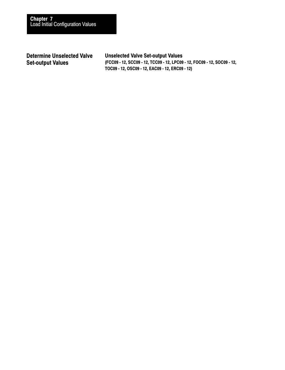 Determine unselected valve set-output values, 7ć28 | Rockwell Automation 1771-QDC, D17716.5.87(Passport) CLAMP AND EJECT MODE User Manual | Page 104 / 236