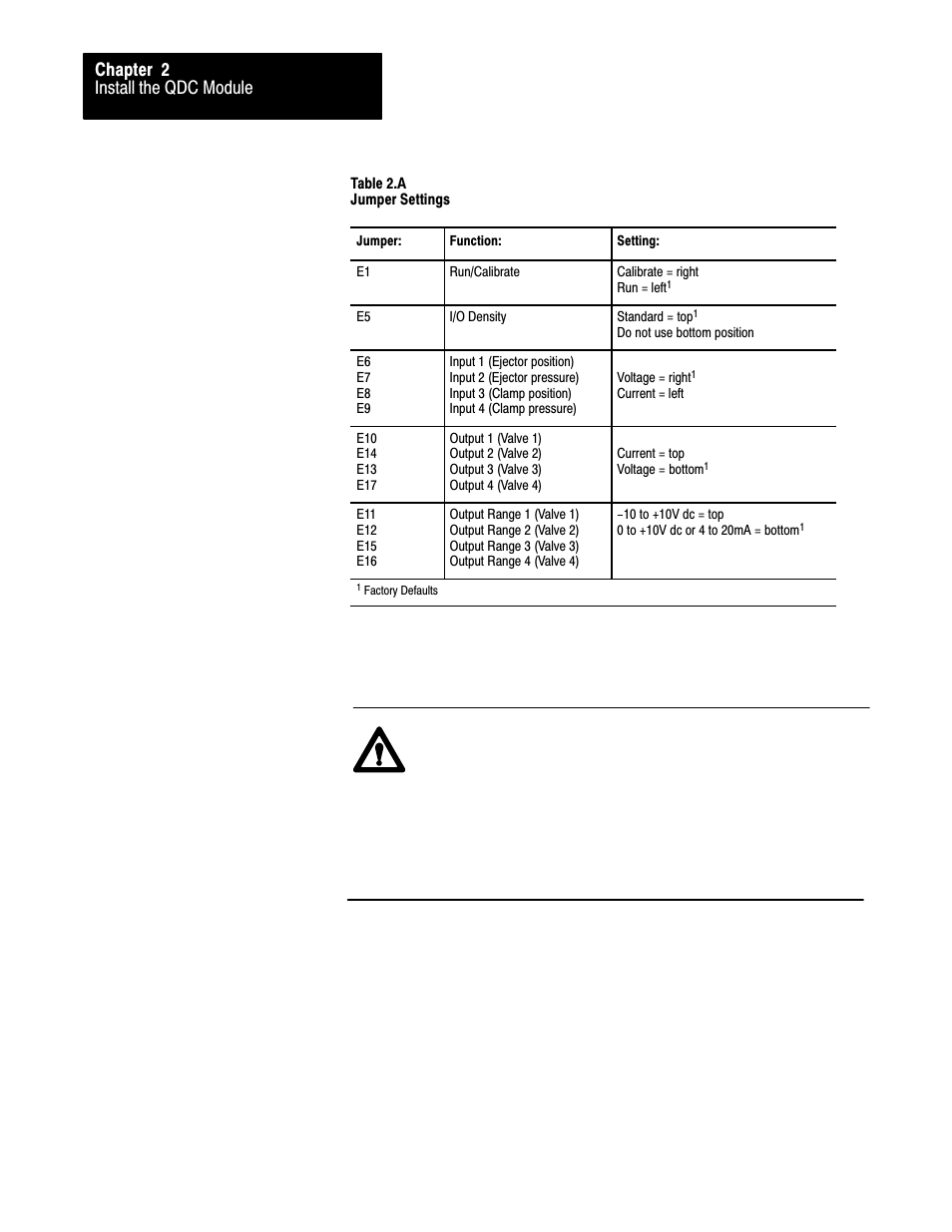 Install the qdc module chapter 2 | Rockwell Automation 1771-QDC, D17716.5.87(Passport) CLAMP AND EJECT MODE User Manual | Page 25 / 236