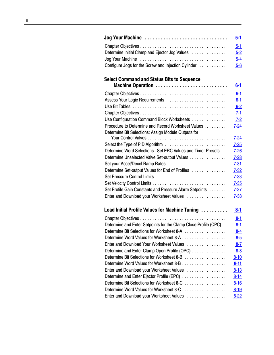 Rockwell Automation 1771-QDC, D17716.5.87(Passport) CLAMP AND EJECT MODE User Manual | Page 5 / 236