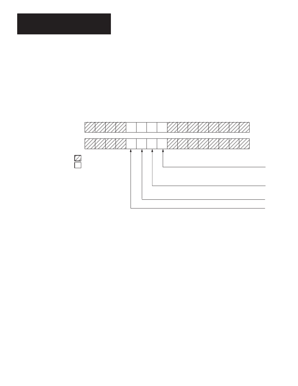 Dcm/slc output status word examination (octal) | Rockwell Automation 1747-DCM,D17476.8 Direct Communication Module User Manual | Page 48 / 80