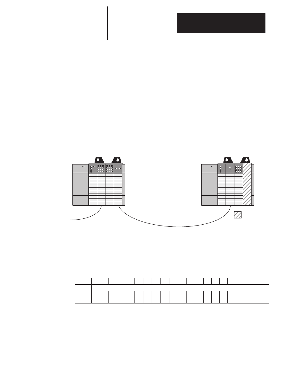 8 - application examples, Basic example, Application examples | Rockwell Automation 1747-DCM,D17476.8 Direct Communication Module User Manual | Page 55 / 80