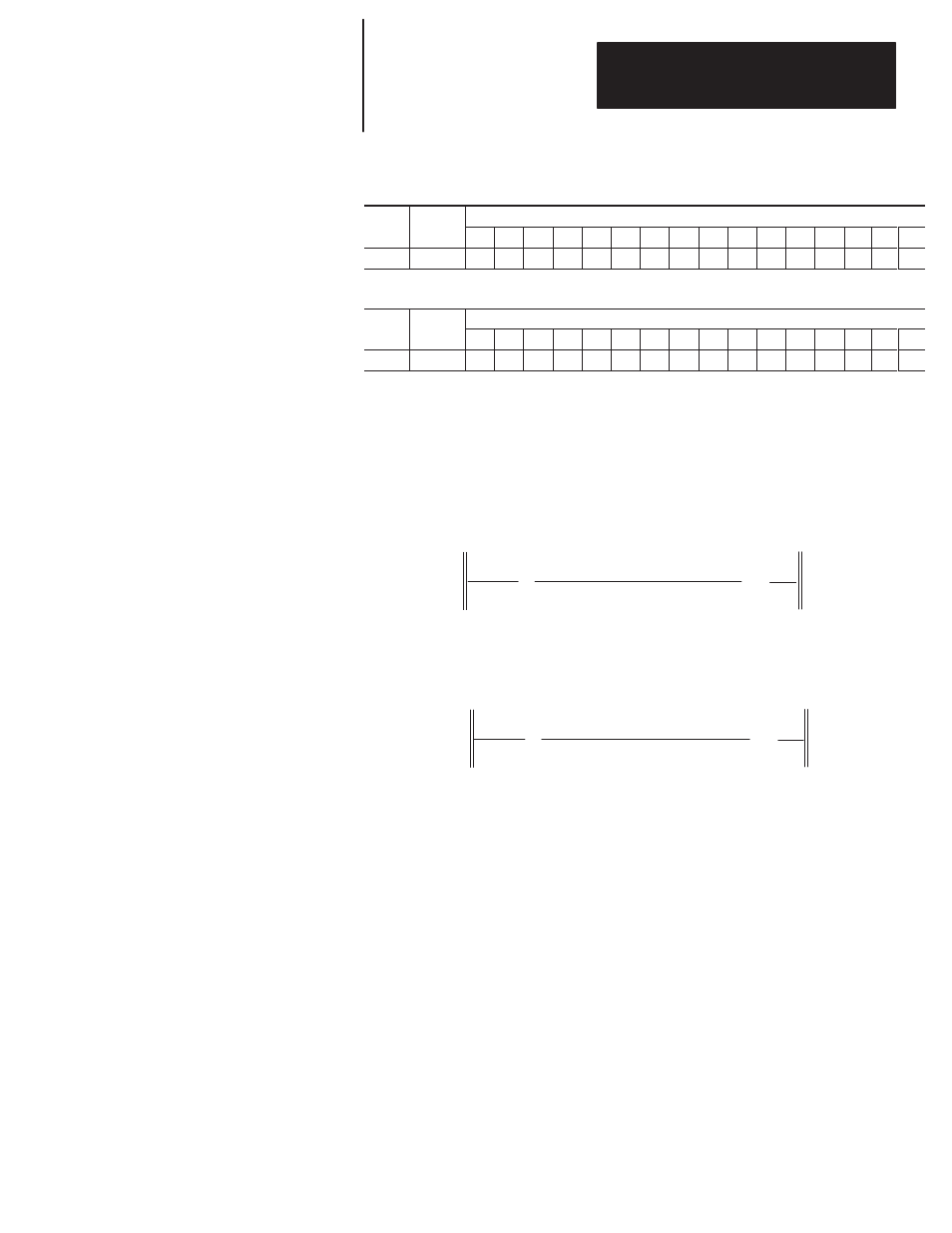 Image table configuration, Program listing | Rockwell Automation 1747-DCM,D17476.8 Direct Communication Module User Manual | Page 57 / 80
