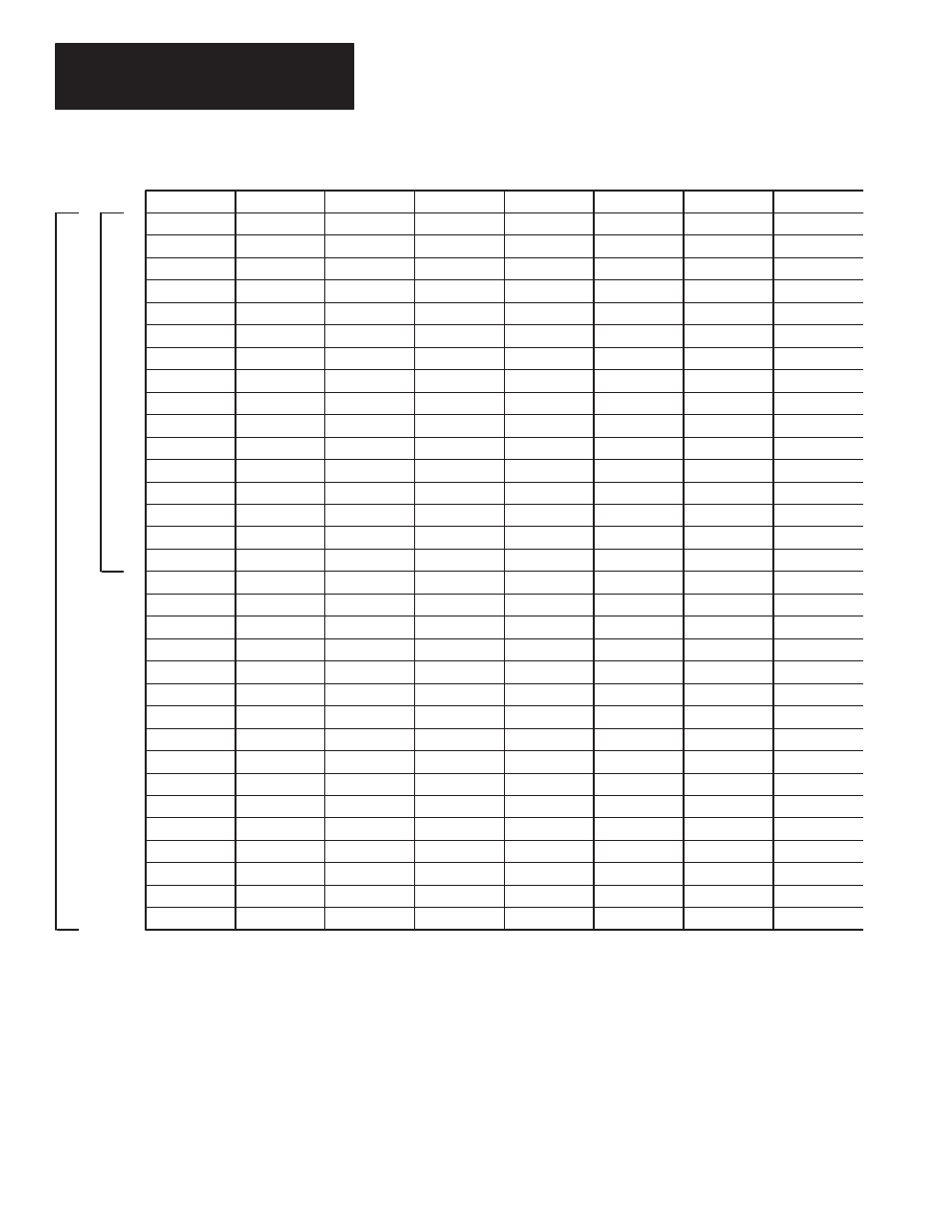 Dcm input image table | Rockwell Automation 1747-DCM,D17476.8 Direct Communication Module User Manual | Page 68 / 80