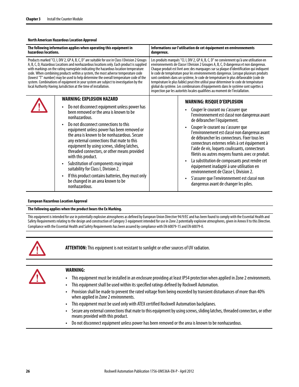 Rockwell Automation 1756-LSC8XIB8I ControlLogix Low-speed Counter Module User Manual | Page 26 / 84