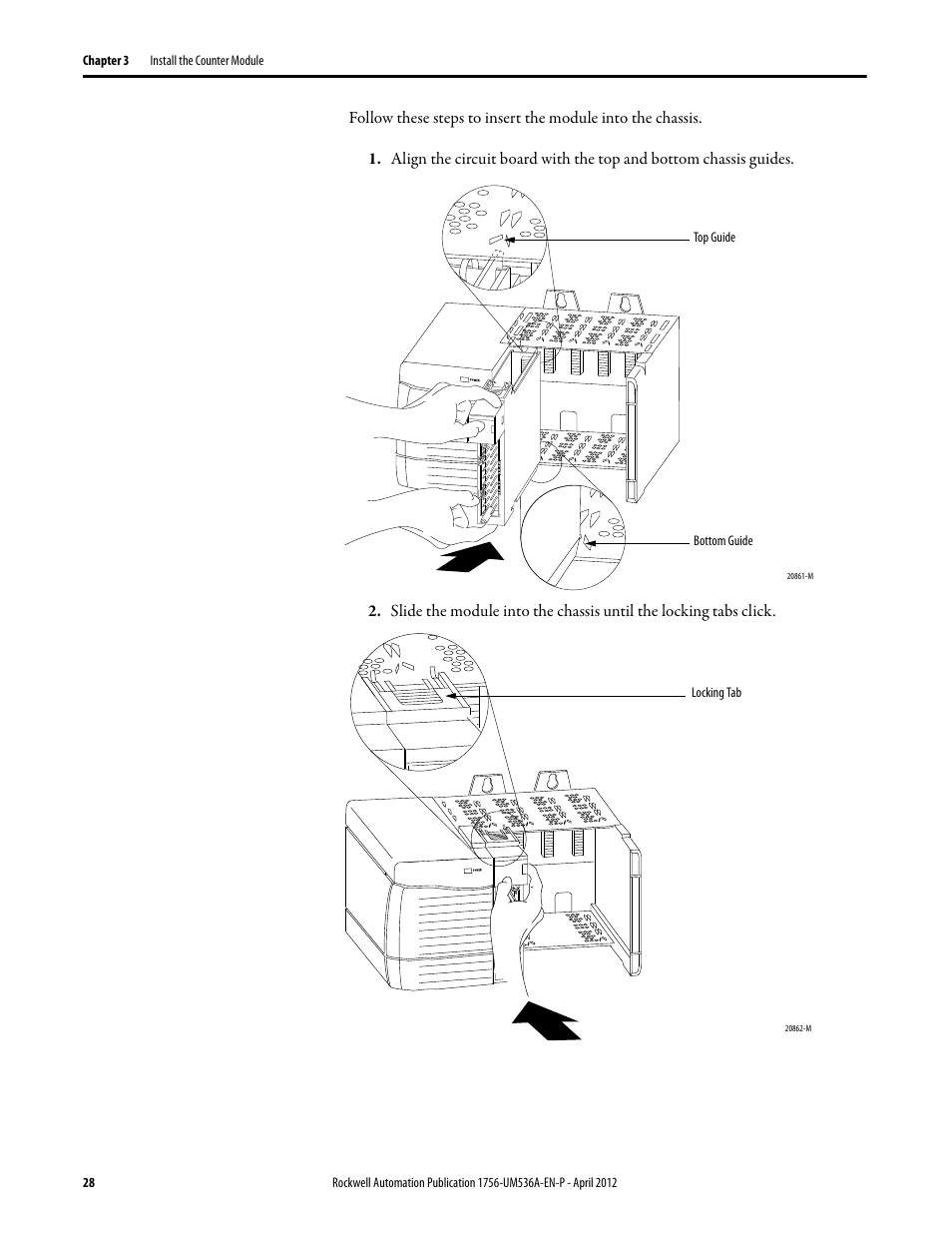 Rockwell Automation 1756-LSC8XIB8I ControlLogix Low-speed Counter Module User Manual | Page 28 / 84