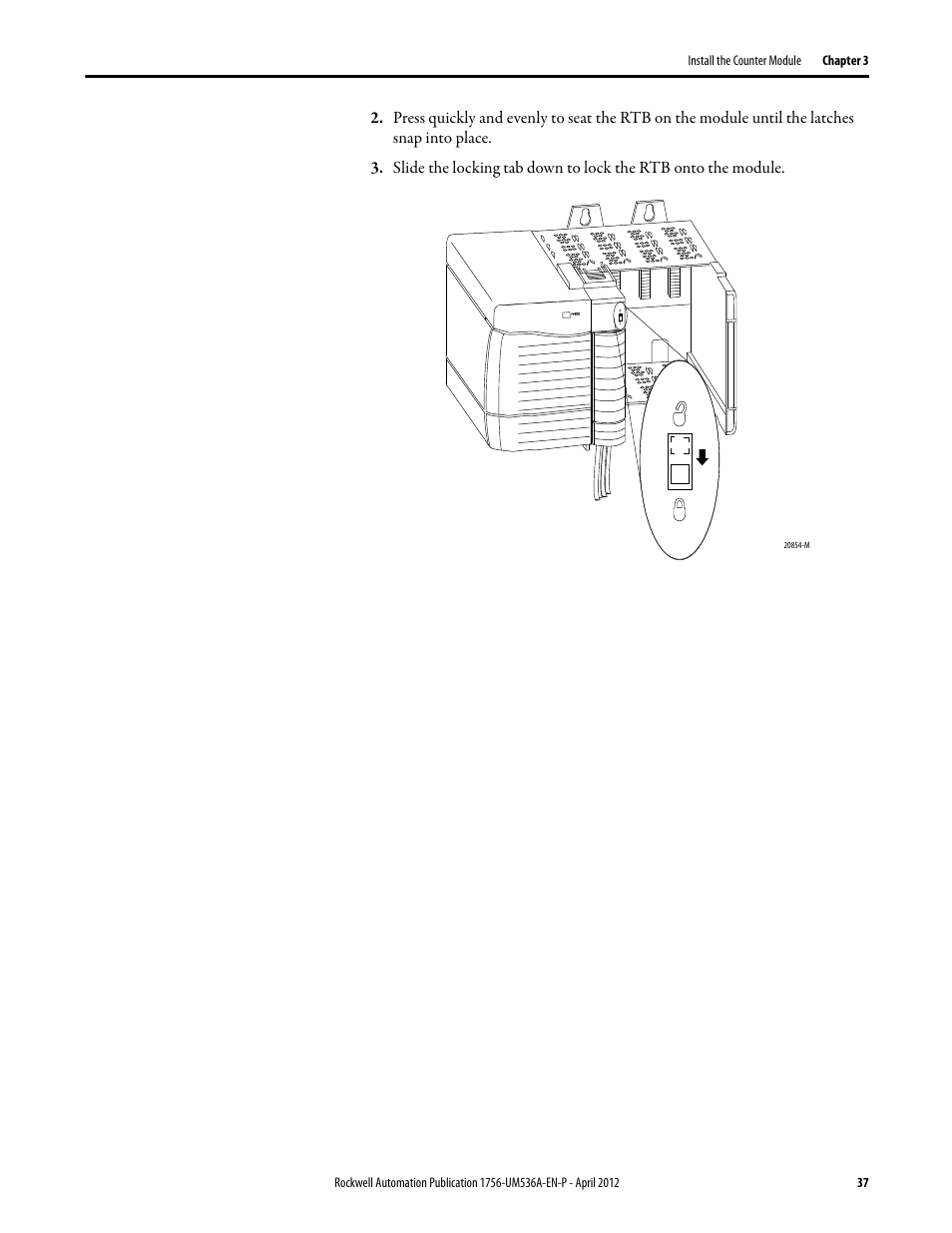 Rockwell Automation 1756-LSC8XIB8I ControlLogix Low-speed Counter Module User Manual | Page 37 / 84