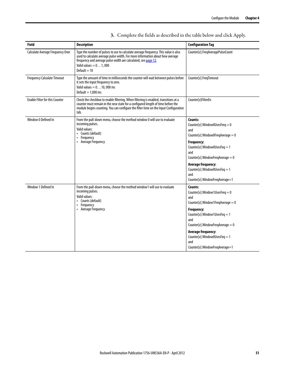 Rockwell Automation 1756-LSC8XIB8I ControlLogix Low-speed Counter Module User Manual | Page 51 / 84