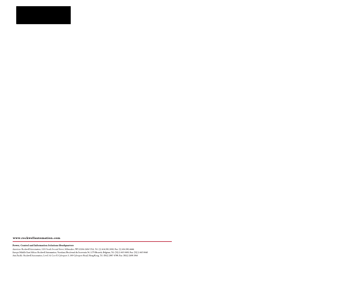 Rockwell Automation 1791-16A0 16 INPUT AC BLOCK User Manual | Page 12 / 12