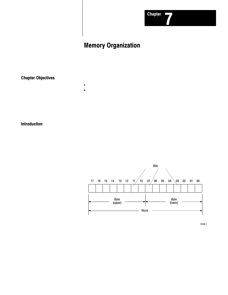 7 - memory organization | Rockwell Automation 1772-L8_LW_LWP_LX_LXP,D17726.5.8 User Manual User Manual | Page 107 / 490