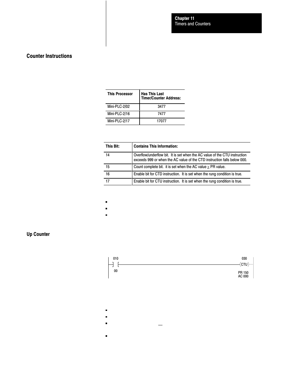 11ć7 | Rockwell Automation 1772-L8_LW_LWP_LX_LXP,D17726.5.8 User Manual User Manual | Page 152 / 490