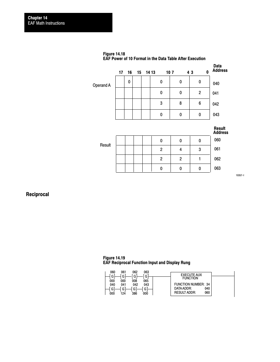 14ć18, Reciprocal | Rockwell Automation 1772-L8_LW_LWP_LX_LXP,D17726.5.8 User Manual User Manual | Page 190 / 490
