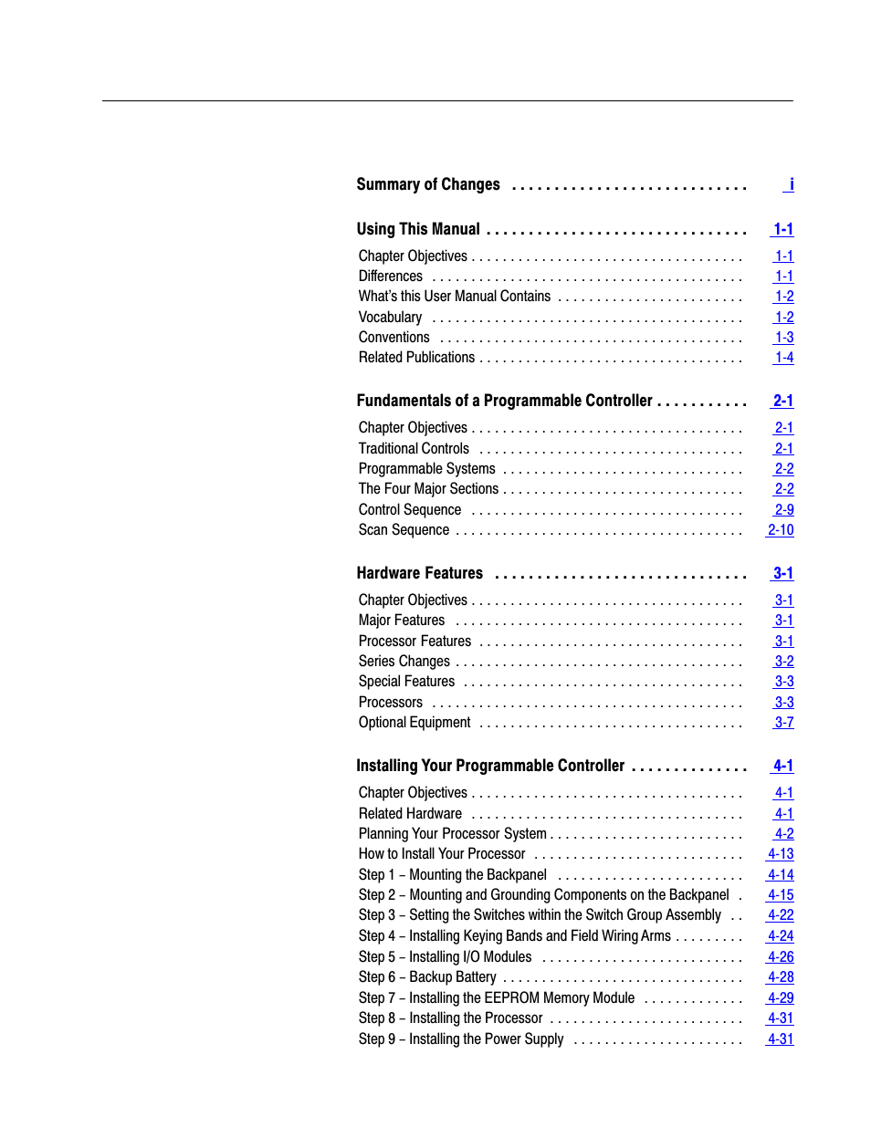 Rockwell Automation 1772-L8_LW_LWP_LX_LXP,D17726.5.8 User Manual User Manual | Page 4 / 490