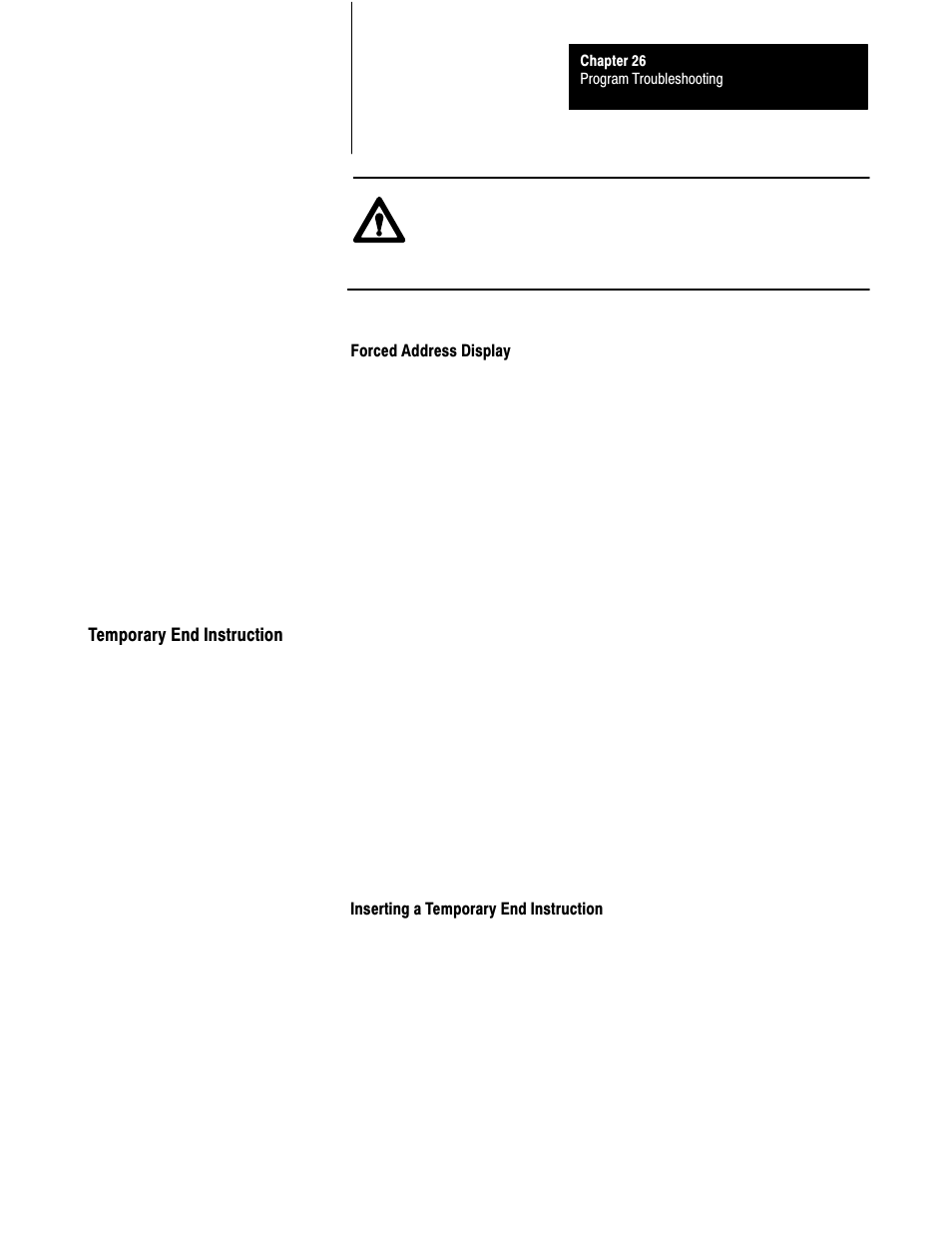 26ć7 | Rockwell Automation 1772-L8_LW_LWP_LX_LXP,D17726.5.8 User Manual User Manual | Page 406 / 490