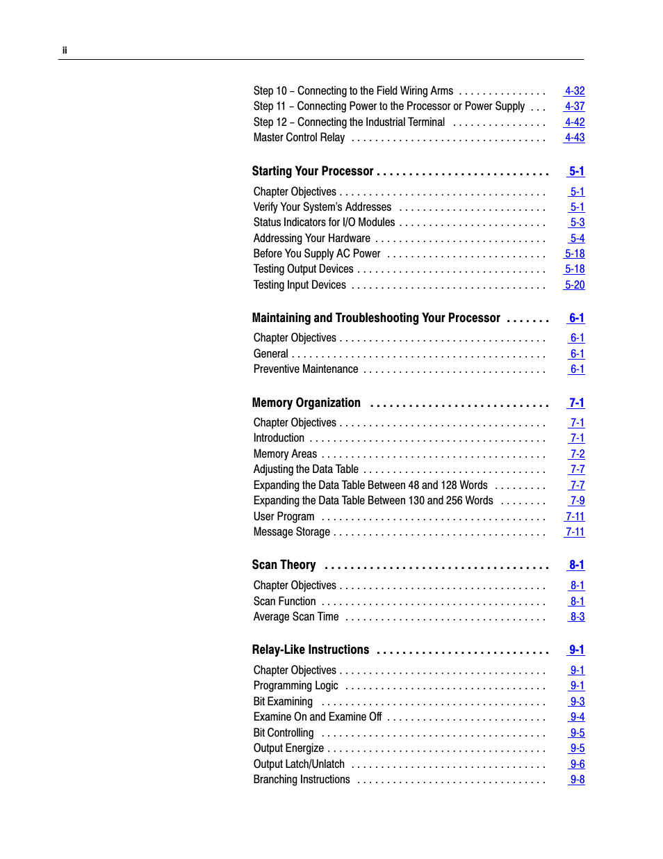 Rockwell Automation 1772-L8_LW_LWP_LX_LXP,D17726.5.8 User Manual User Manual | Page 5 / 490