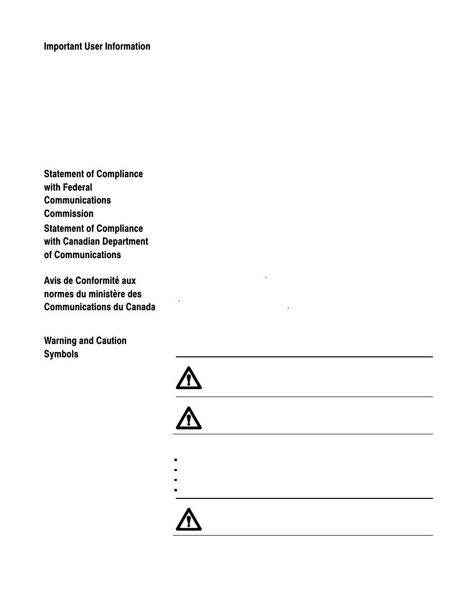 Important user information | Rockwell Automation 1770-KF3 DH-485 Communication Interface User Manual User Manual | Page 2 / 59