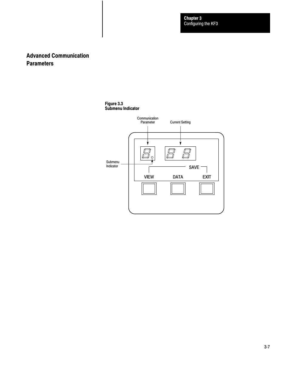 Advanced communication parameters | Rockwell Automation 1770-KF3 DH-485 Communication Interface User Manual User Manual | Page 30 / 59