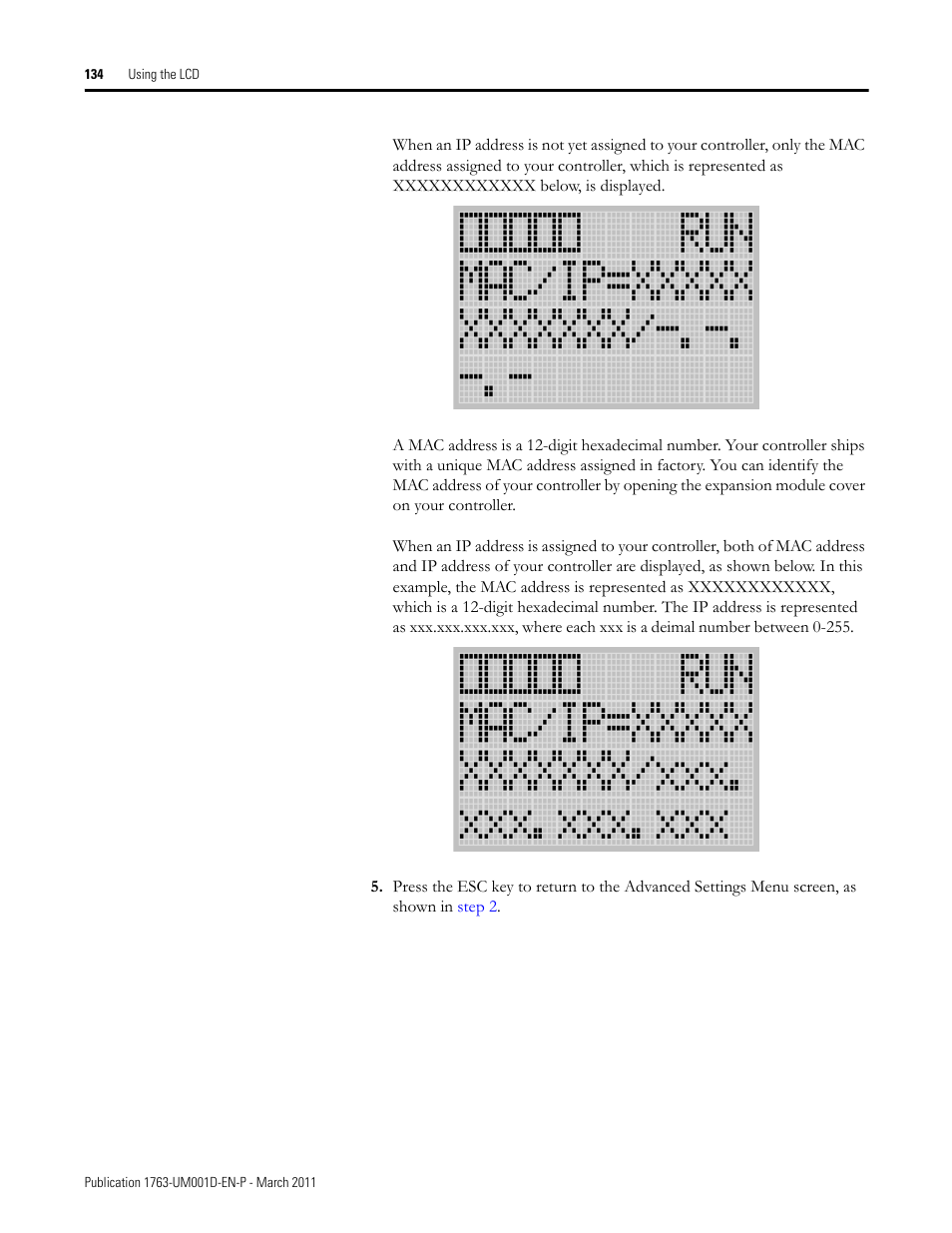 Rockwell Automation 1763 MicroLogix 1100 Programmable Controllers User Manual User Manual | Page 136 / 256