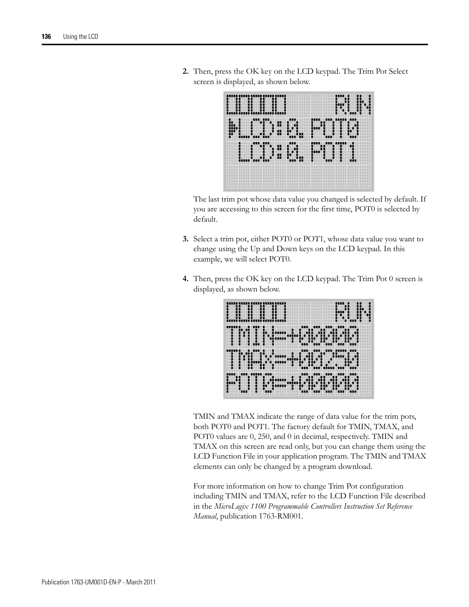 Rockwell Automation 1763 MicroLogix 1100 Programmable Controllers User Manual User Manual | Page 138 / 256