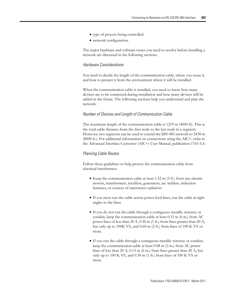 Rockwell Automation 1763 MicroLogix 1100 Programmable Controllers User Manual User Manual | Page 209 / 256