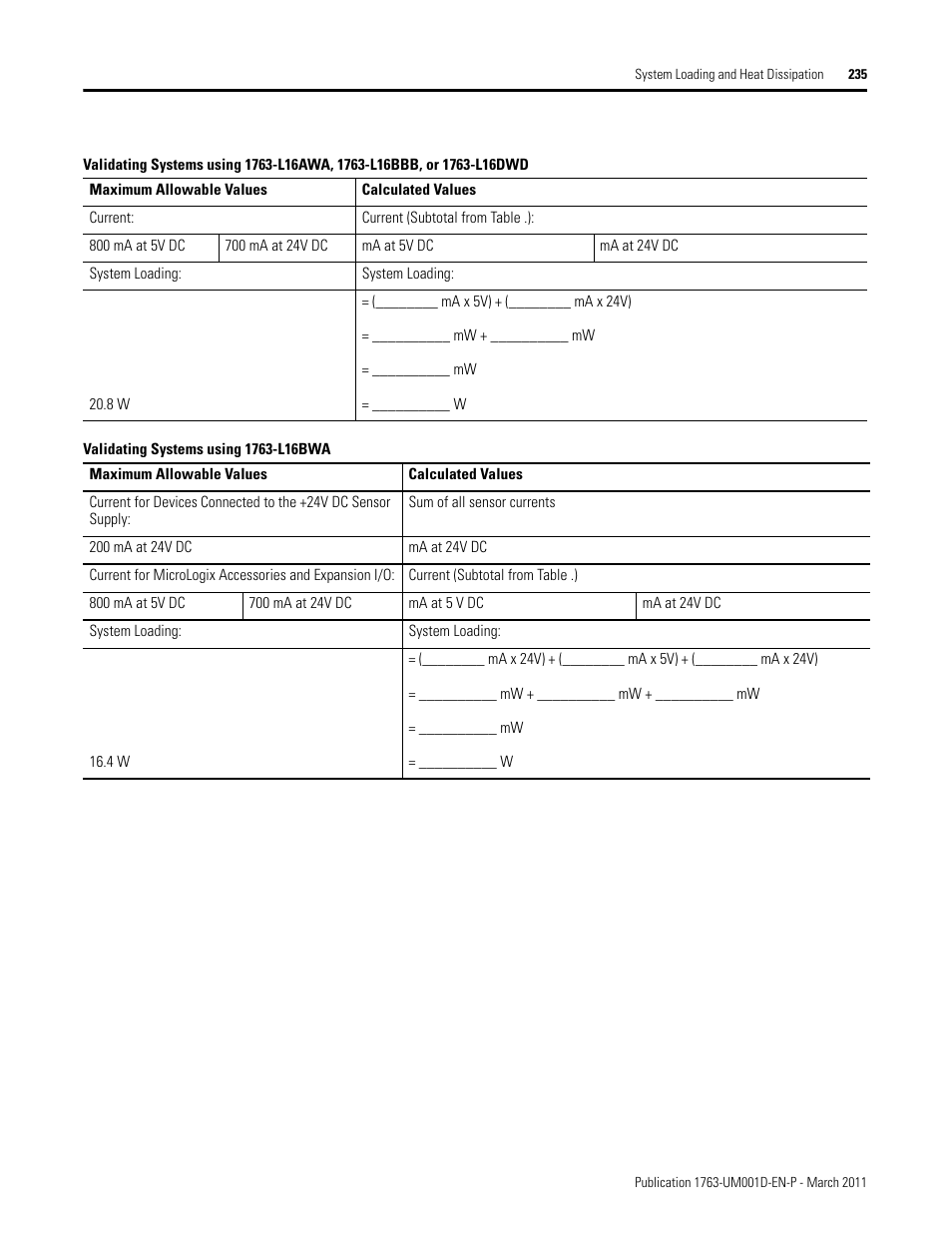 Rockwell Automation 1763 MicroLogix 1100 Programmable Controllers User Manual User Manual | Page 237 / 256