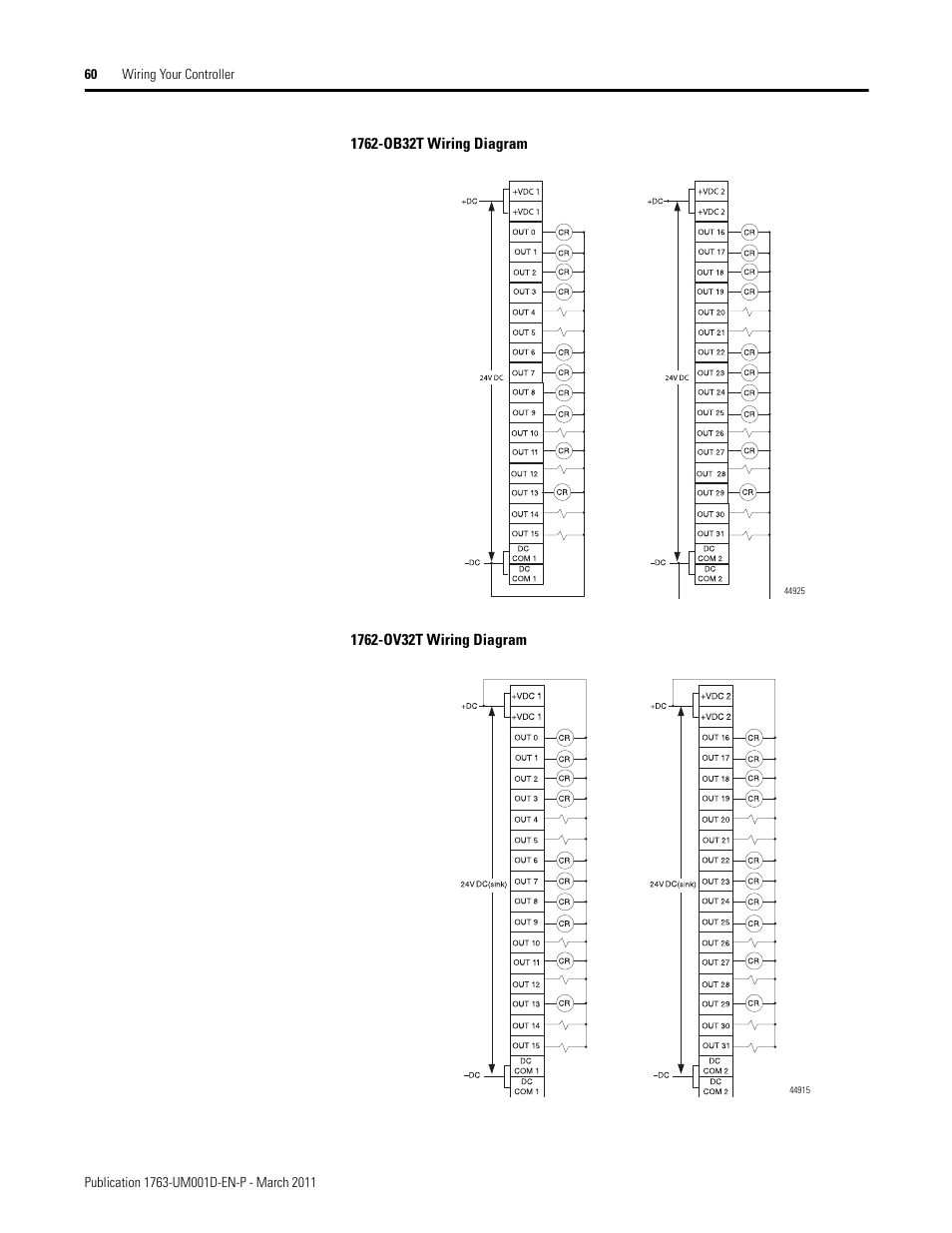 Rockwell Automation 1763 MicroLogix 1100 Programmable Controllers User Manual User Manual | Page 62 / 256