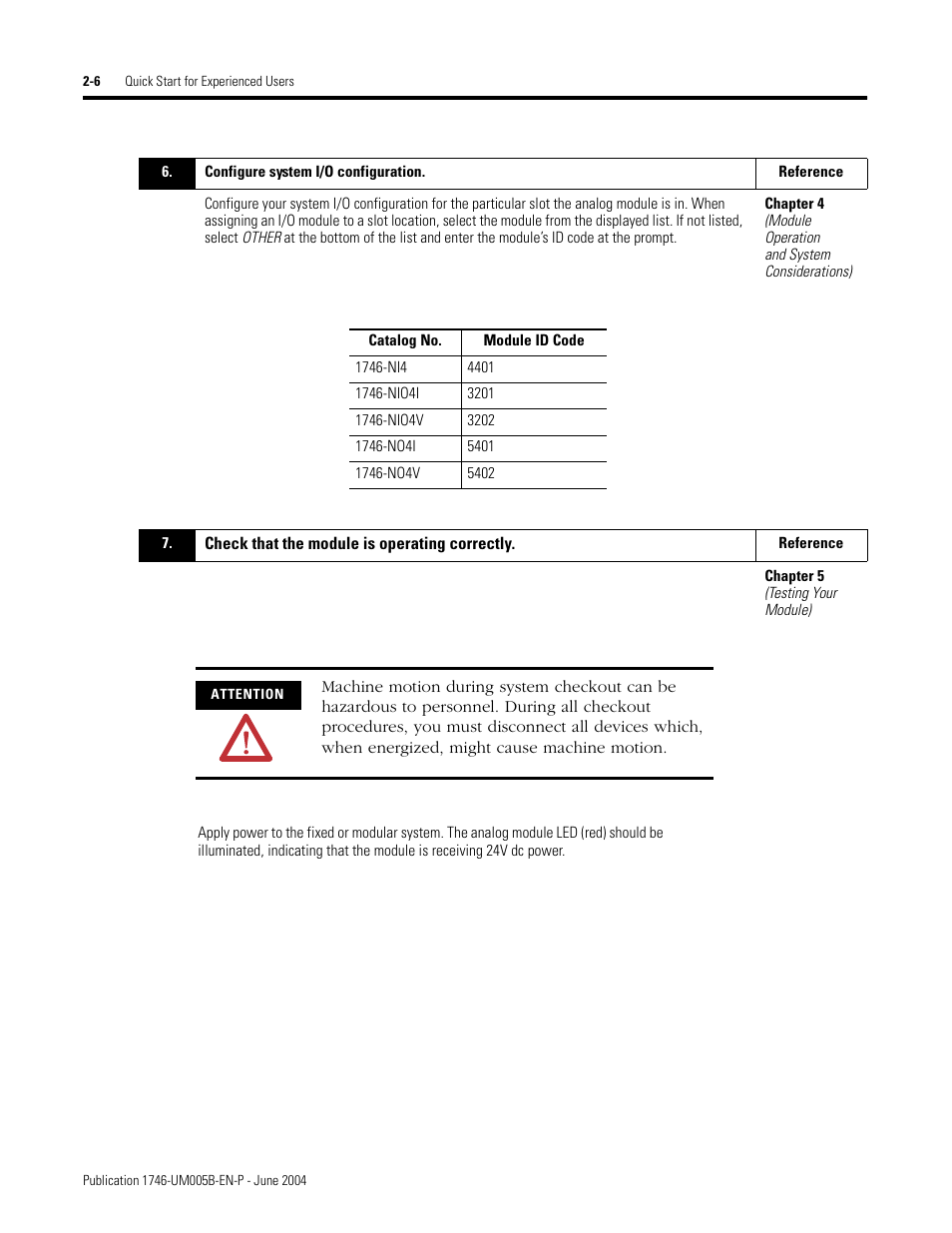 Rockwell Automation 1746-XXXX SLC 500 4-Channel Analog I/O Modules User Manual User Manual | Page 20 / 113