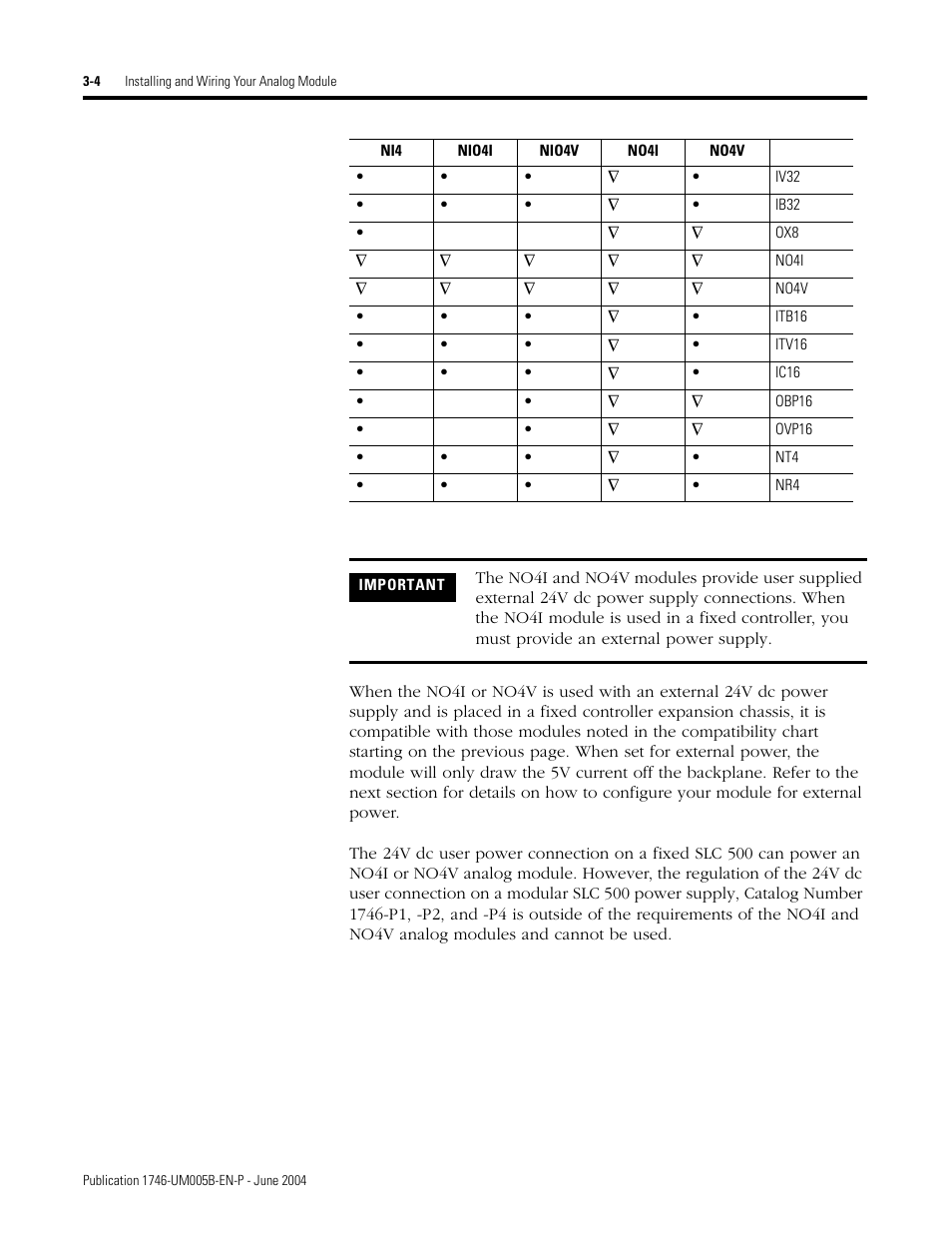 Rockwell Automation 1746-XXXX SLC 500 4-Channel Analog I/O Modules User Manual User Manual | Page 26 / 113