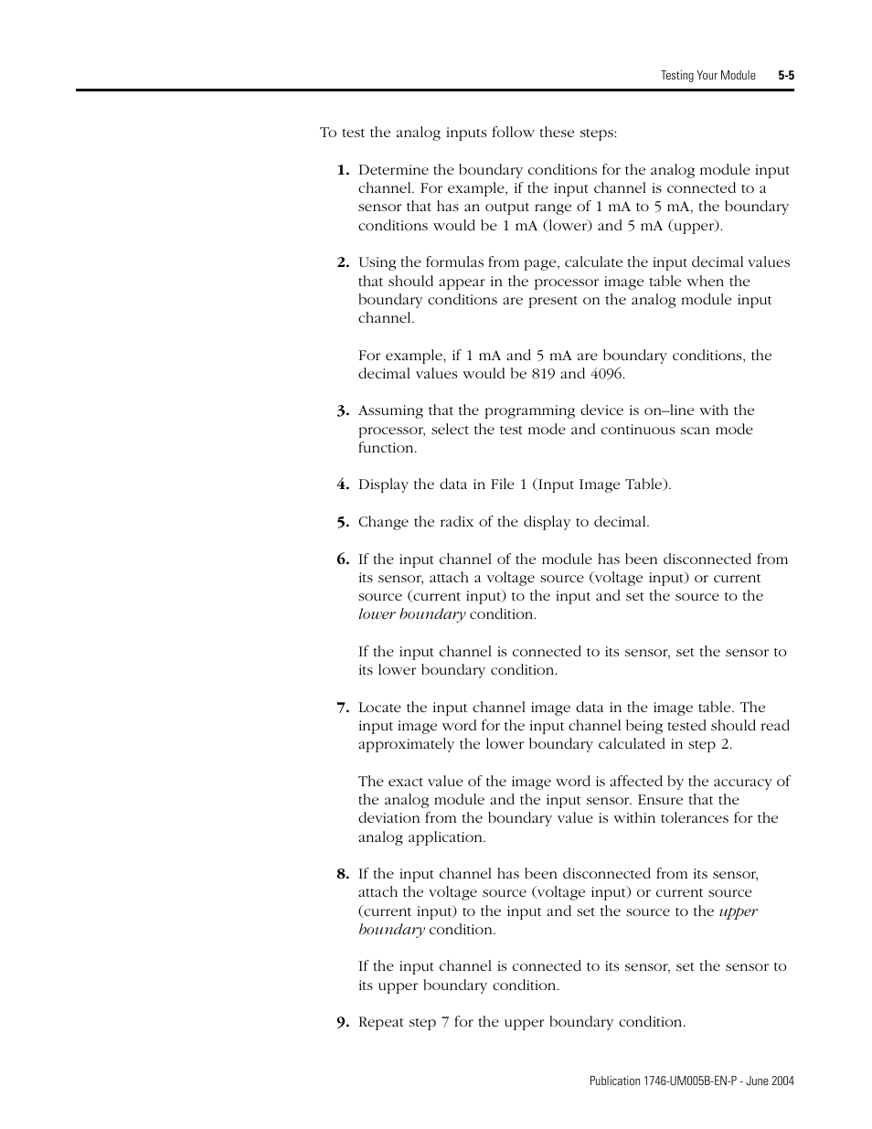 Rockwell Automation 1746-XXXX SLC 500 4-Channel Analog I/O Modules User Manual User Manual | Page 59 / 113