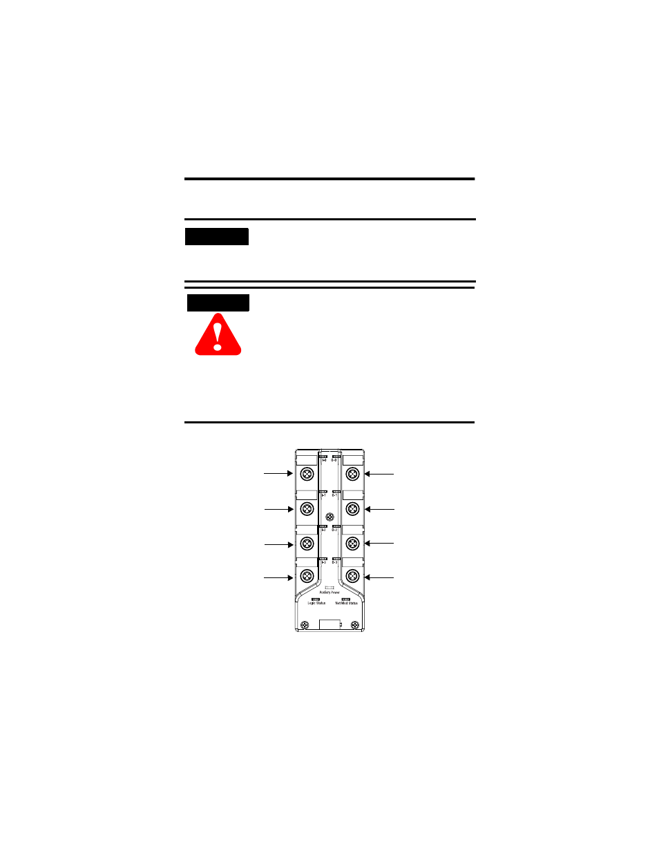 Rockwell Automation 1792D-4BV4D ArmorBlock MaXum 4 Input/4 Output Module with 8 Connectors, Series B I.I. User Manual | Page 6 / 16