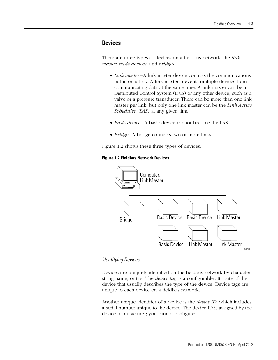 Devices -3, Devices | Rockwell Automation 1788-FFCT NI-FBUS Configurator User Manual User Manual | Page 11 / 86