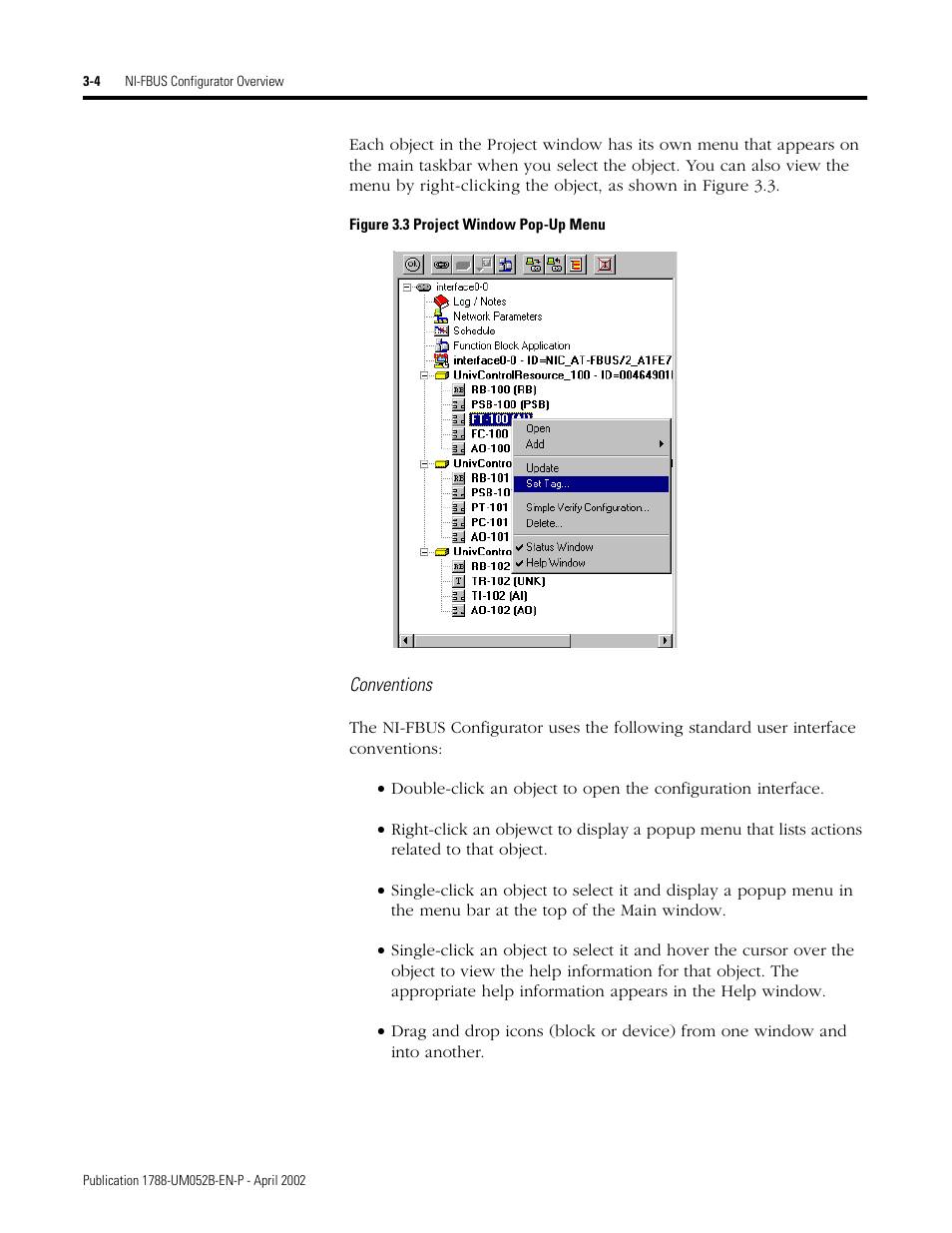 Rockwell Automation 1788-FFCT NI-FBUS Configurator User Manual User Manual | Page 24 / 86