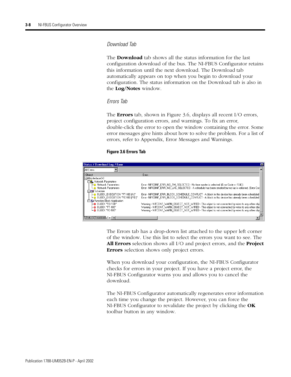 Rockwell Automation 1788-FFCT NI-FBUS Configurator User Manual User Manual | Page 28 / 86
