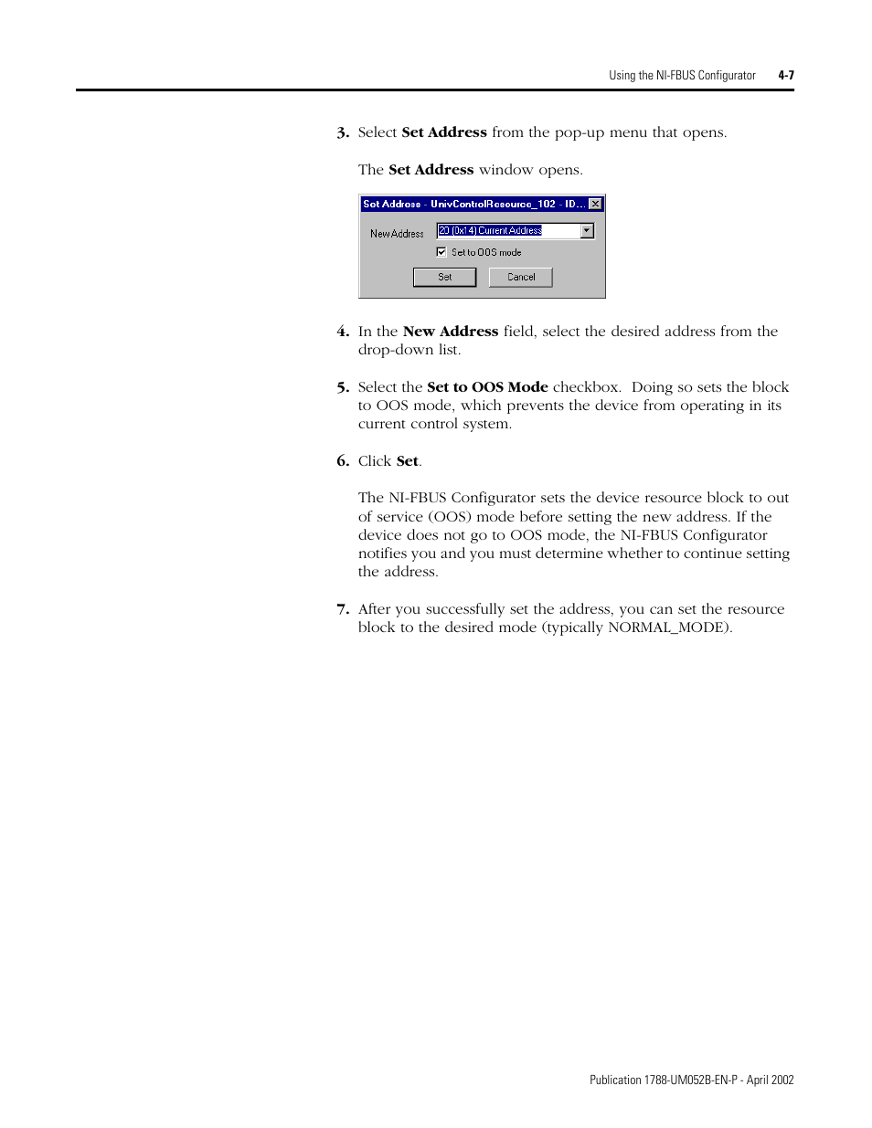 Rockwell Automation 1788-FFCT NI-FBUS Configurator User Manual User Manual | Page 35 / 86