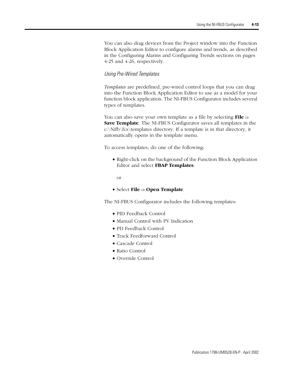 Rockwell Automation 1788-FFCT NI-FBUS Configurator User Manual User Manual | Page 41 / 86