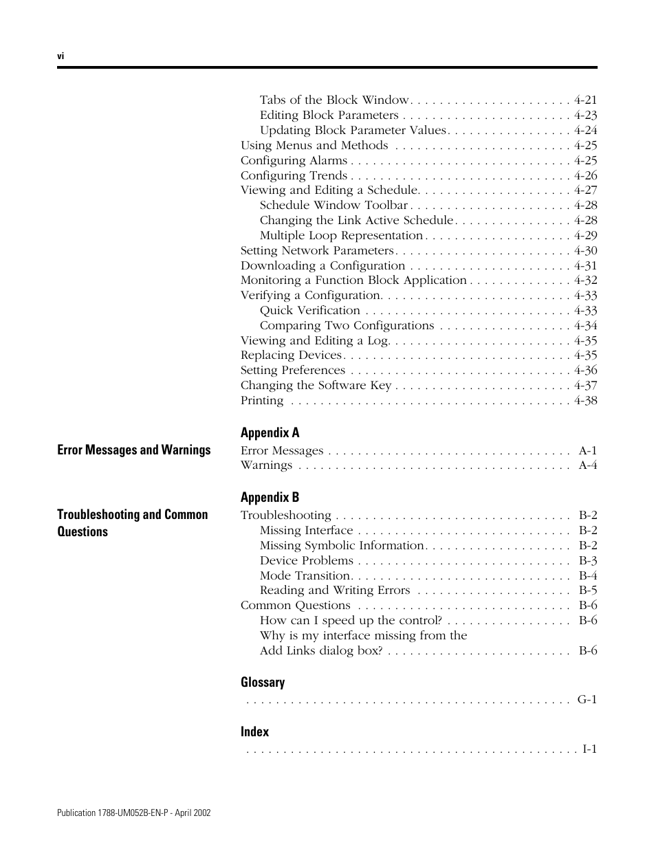 Rockwell Automation 1788-FFCT NI-FBUS Configurator User Manual User Manual | Page 6 / 86