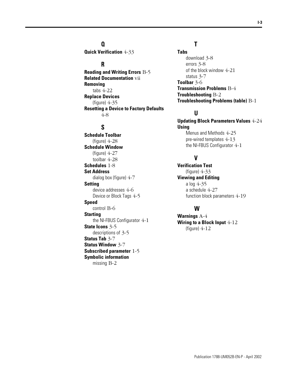 Rockwell Automation 1788-FFCT NI-FBUS Configurator User Manual User Manual | Page 81 / 86