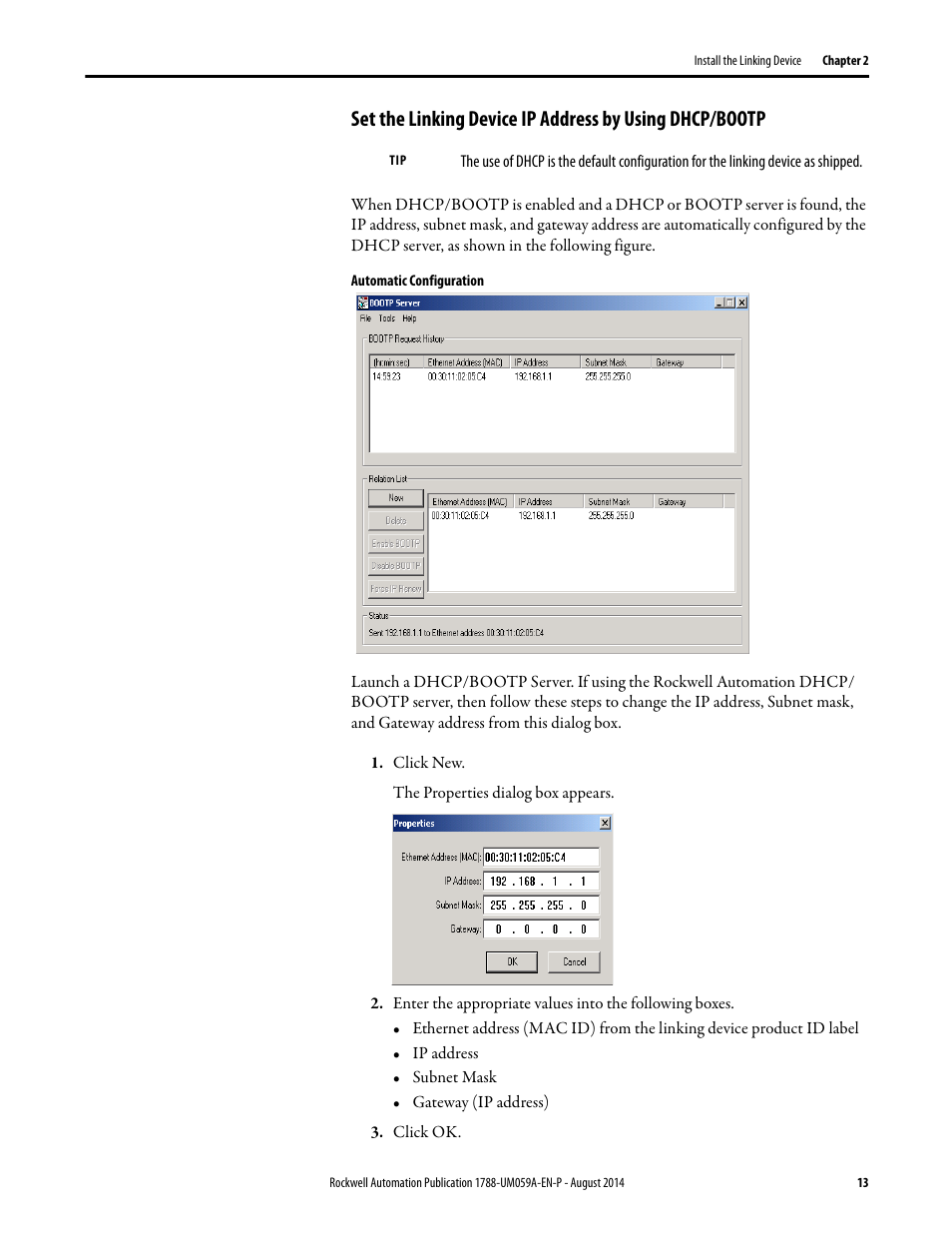 Rockwell Automation 1788-EN2DNR EtherNet/IP to DeviceNet Linking Device User Manual User Manual | Page 13 / 52