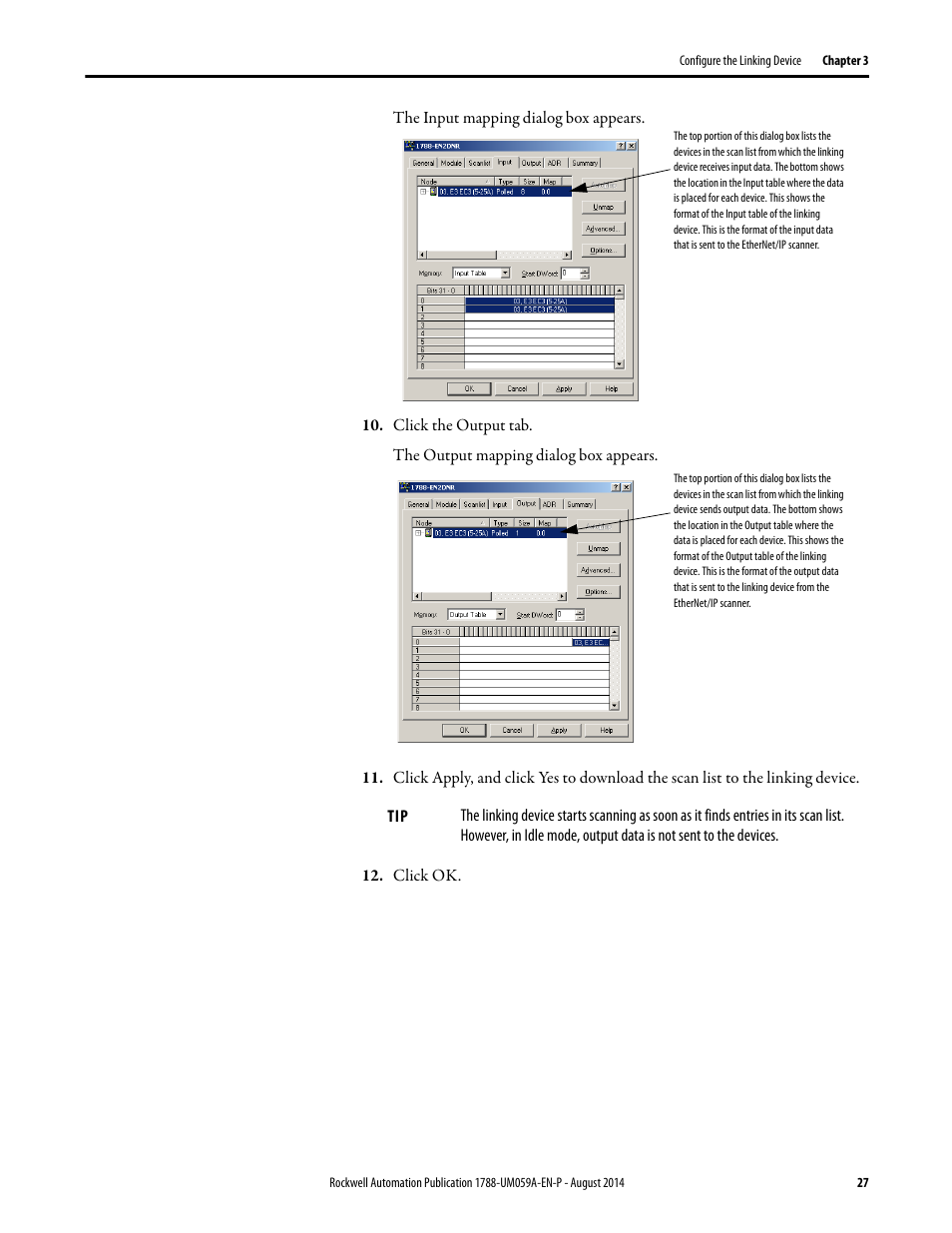 Rockwell Automation 1788-EN2DNR EtherNet/IP to DeviceNet Linking Device User Manual User Manual | Page 27 / 52
