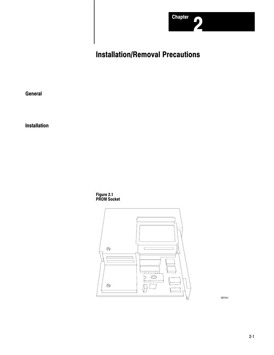 1772-6.5.2, 2 - installation/removal precautions, Installation/removal precautions | Rockwell Automation 1772-AF3,D17726.5.2 User Manual AUX FUNCT PROM User Manual | Page 6 / 32