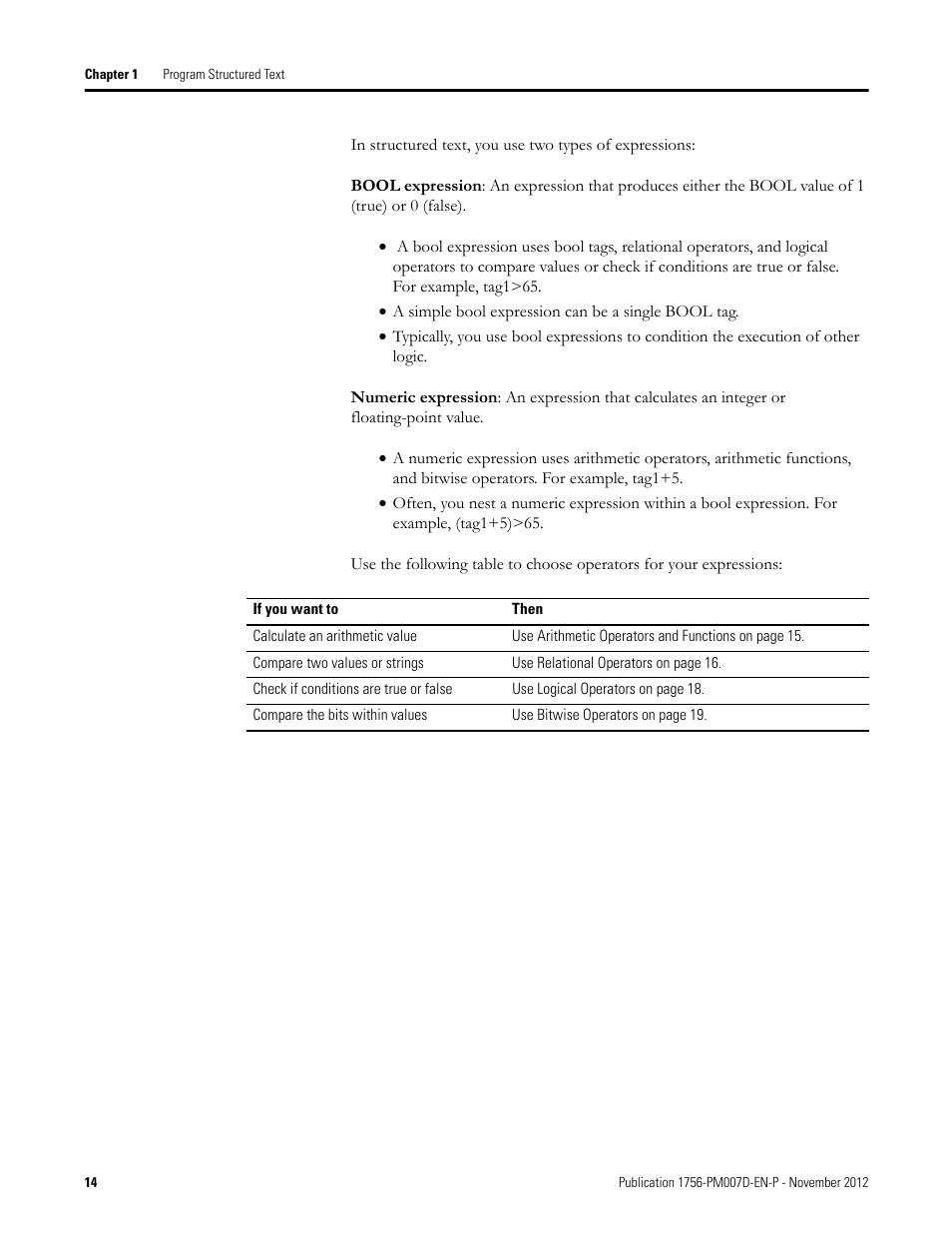 Rockwell Automation Logix5000 Controllers Structured Text Programming Manual User Manual | Page 14 / 40