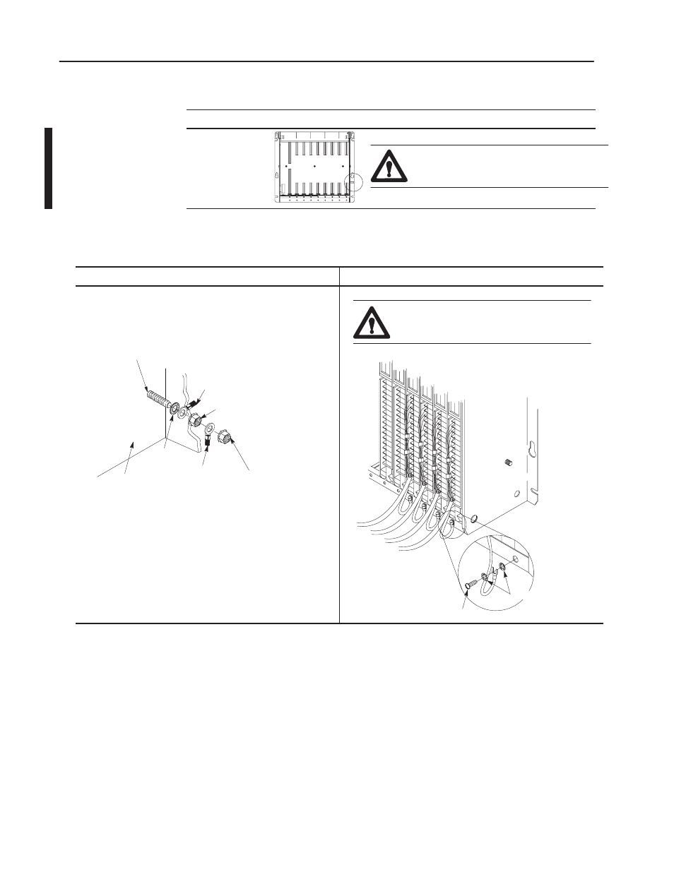 Ground the chassis | Rockwell Automation 1771-A2BSS_A3B1SS Install Instruc Universal I/O Chassis User Manual | Page 6 / 12